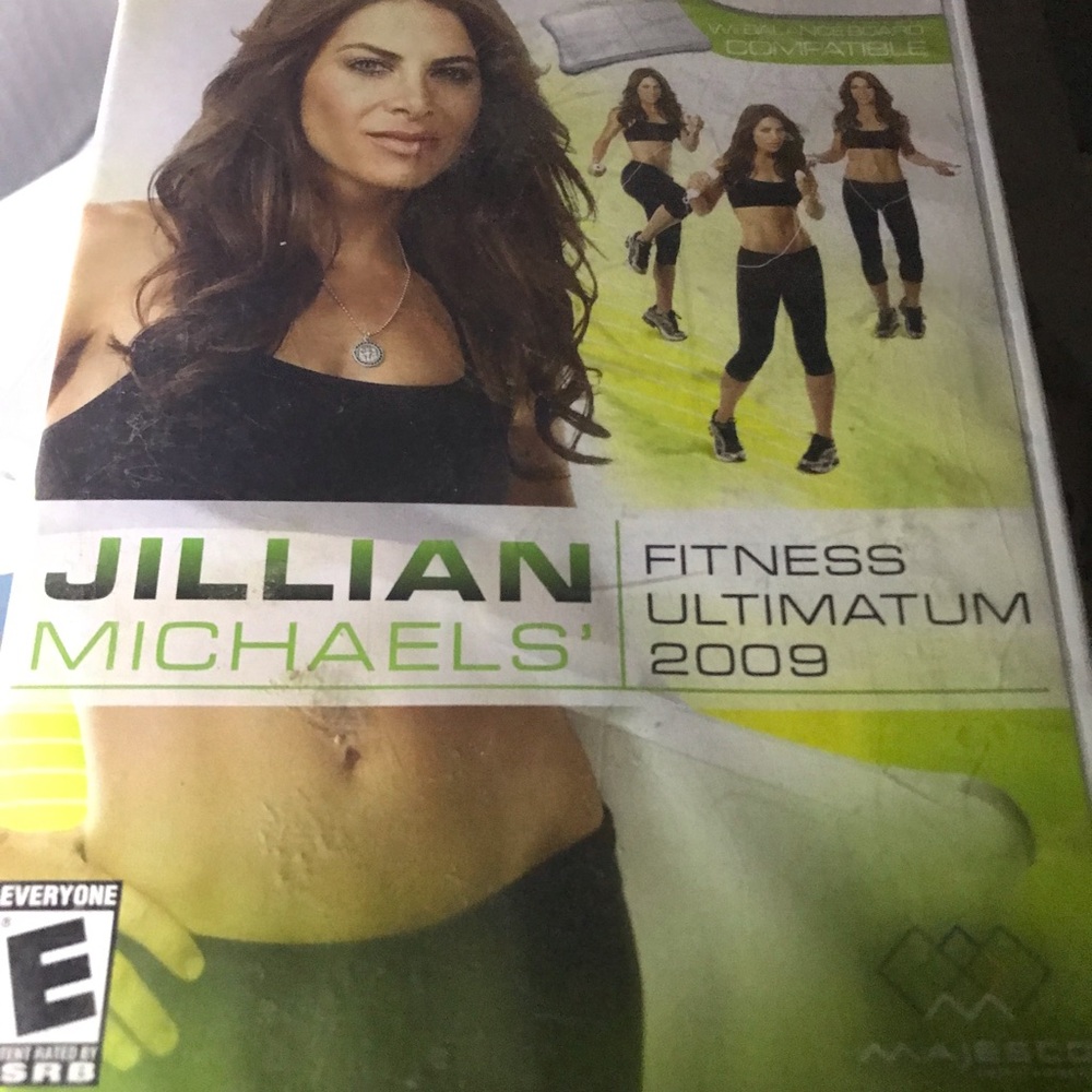 2009 Jillian Michaels fitness wii game
